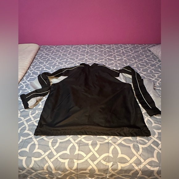 NFL Vintage Oakland Raiders Windbreaker Jacket – Men’s Size Large EUC - Picture 4 of 7